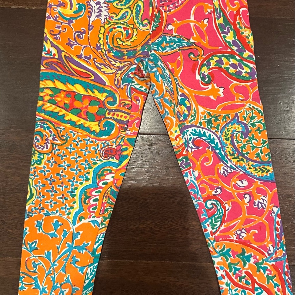 Ralph Lauren Vibrant Multicolor Kids Leggings